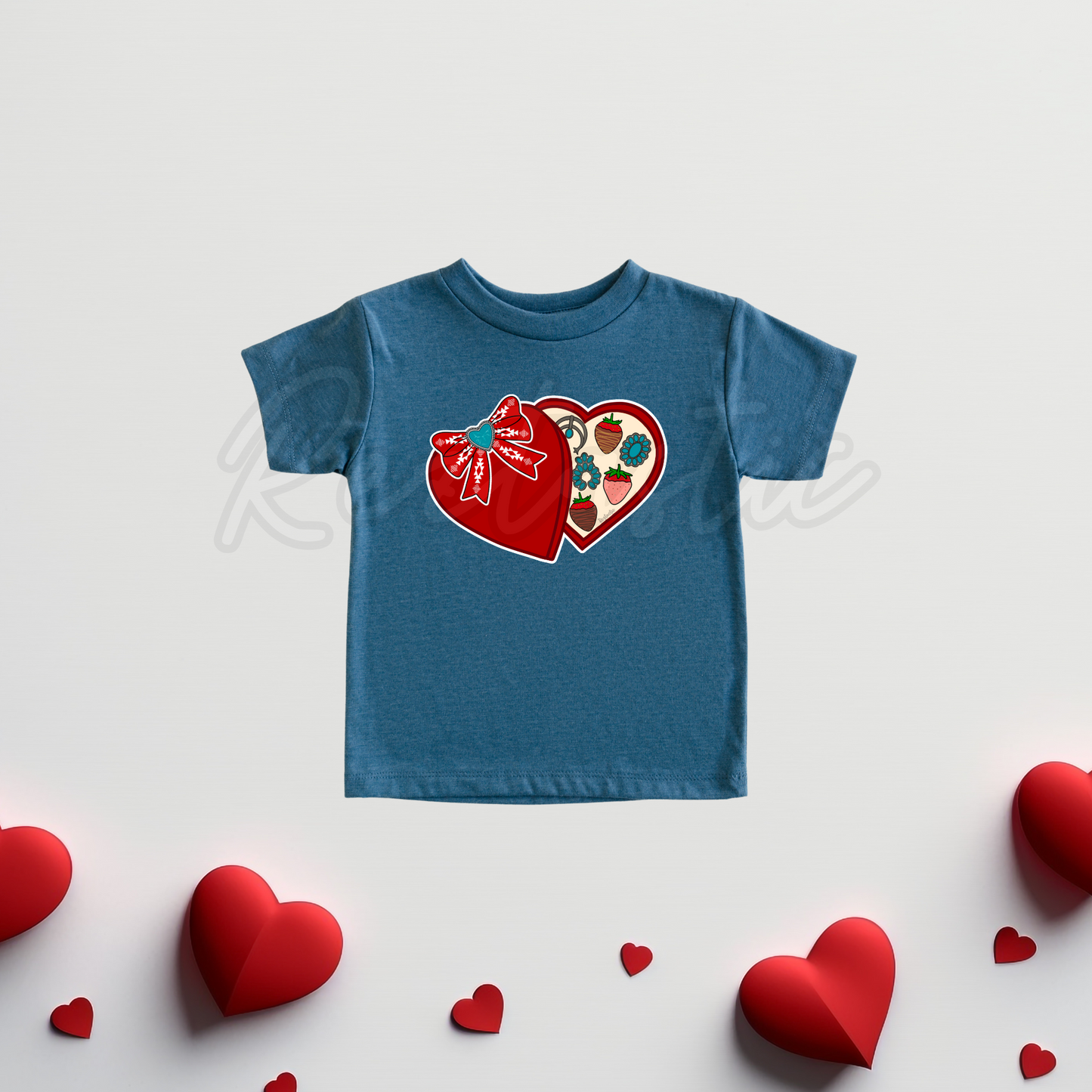 Oh Shí Heart Box- T-Shirt- Toddlers