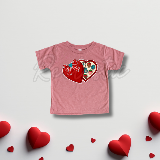 Oh Shí Heart Box- T-Shirt- Toddlers