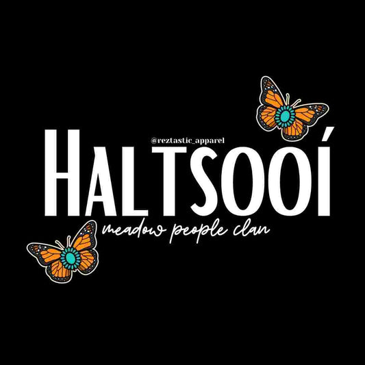 Haltsooi- Meadow People Clan- Cluster Butterflies- T-Shirt
