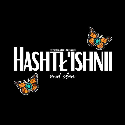Hashtł'ishnii- Mud Clan- Cluster Butterflies- T-Shirt