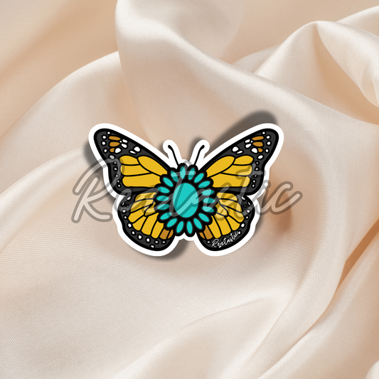 Cluster Butterfly- Sticker