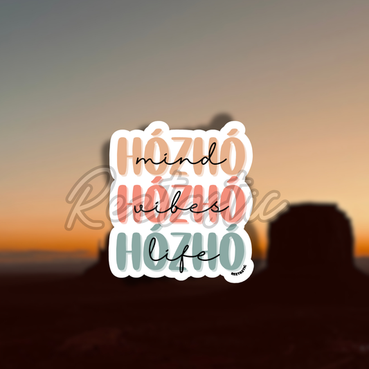 Hózhó- Sticker