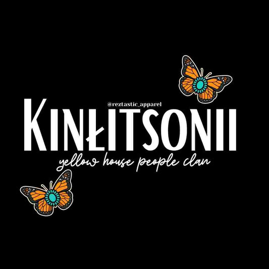 Kinłitsonii- Yellow House People Clan- Cluster Butterflies- T-Shirt