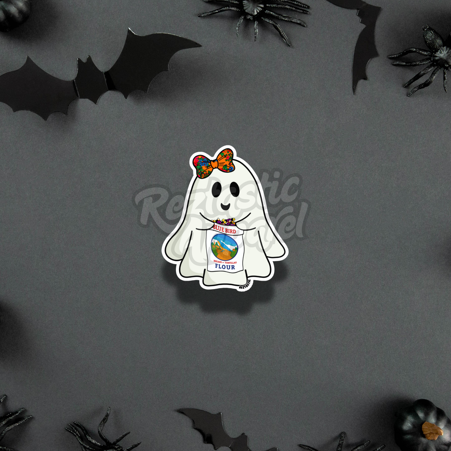 Boo-bird Flour- Sticker