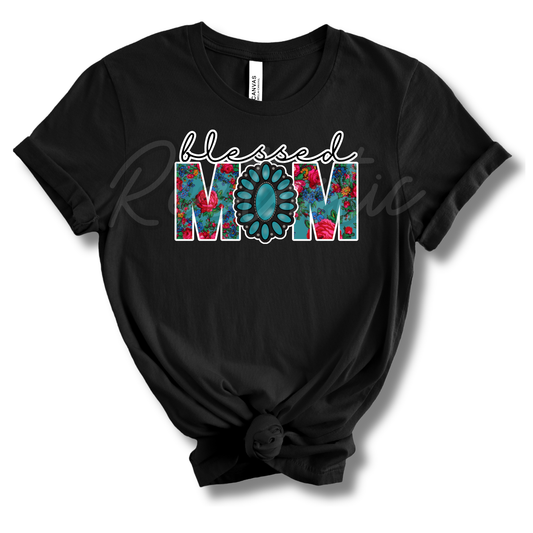 Blessed Mom - T-Shirt - Adult