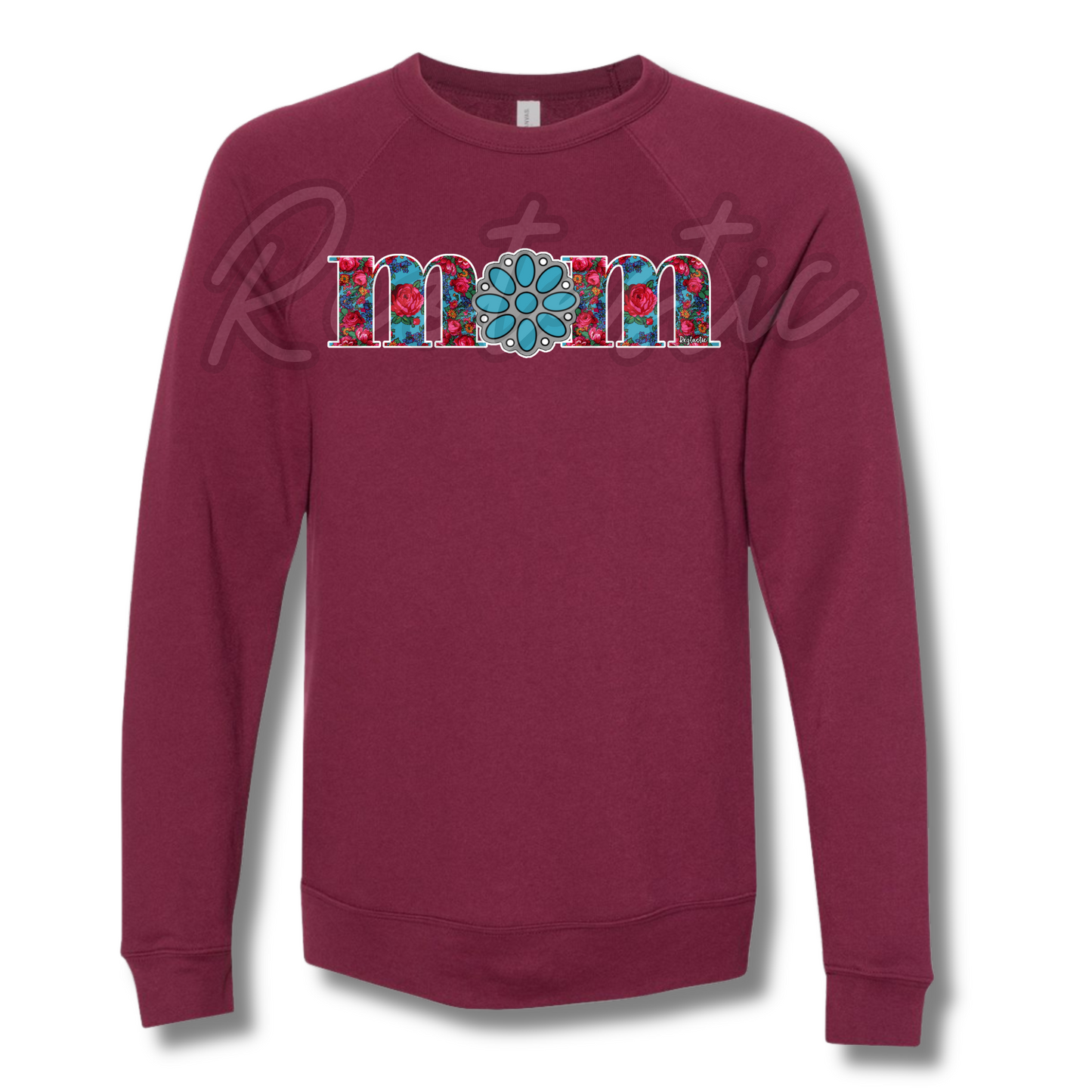 Turquoise Mom - Crewnecks