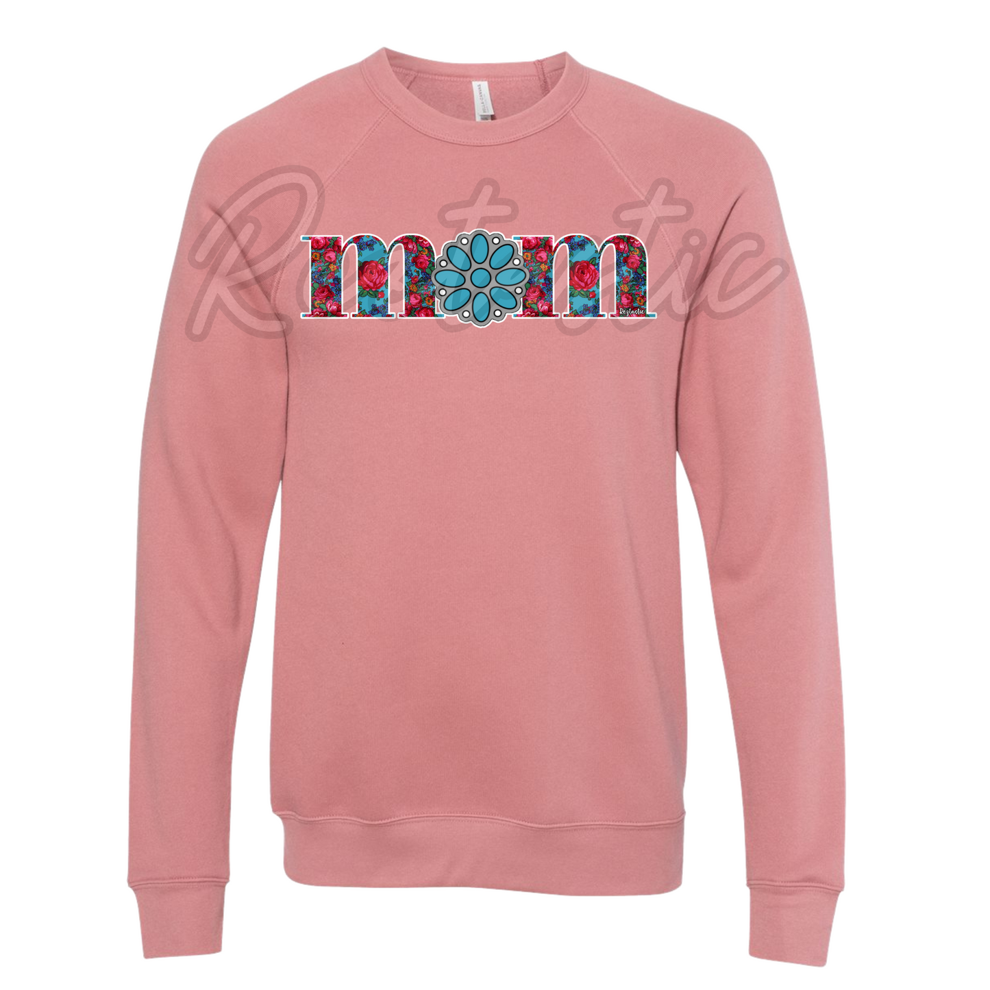 Turquoise Mom - Crewnecks
