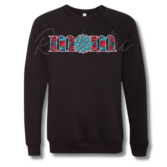 Turquoise Mom - Crewnecks