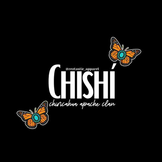 Chishí - Chiricahua Apache- Cluster Butterflies- T-Shirt