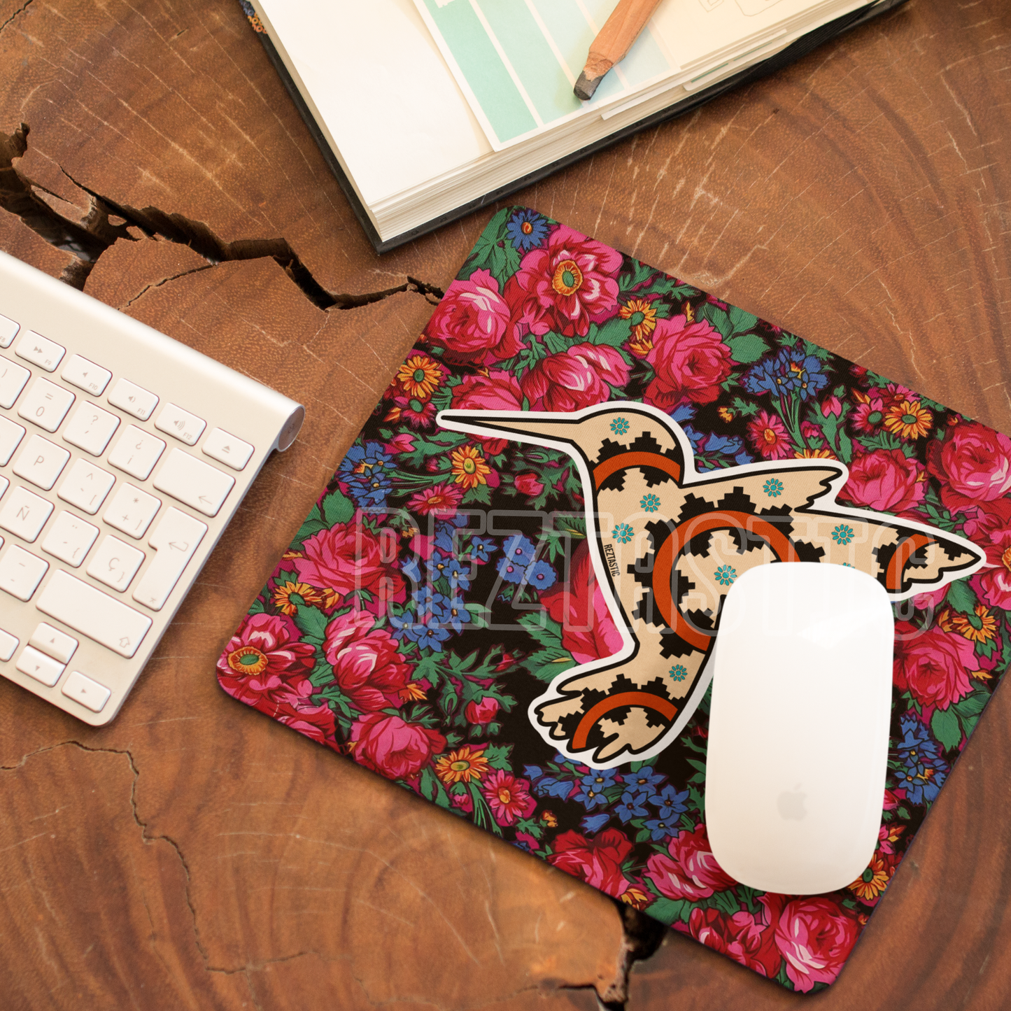 Traditional Hummingbird- Mouse Pad