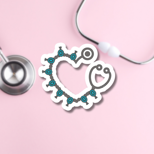 Stethoscope Cluster- Sticker