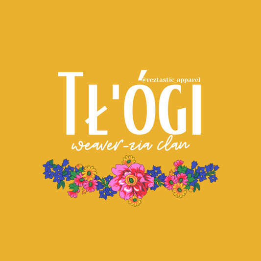 Tł'ógi - Weaver-Zia Clan- Floral Scarf- T-Shirt
