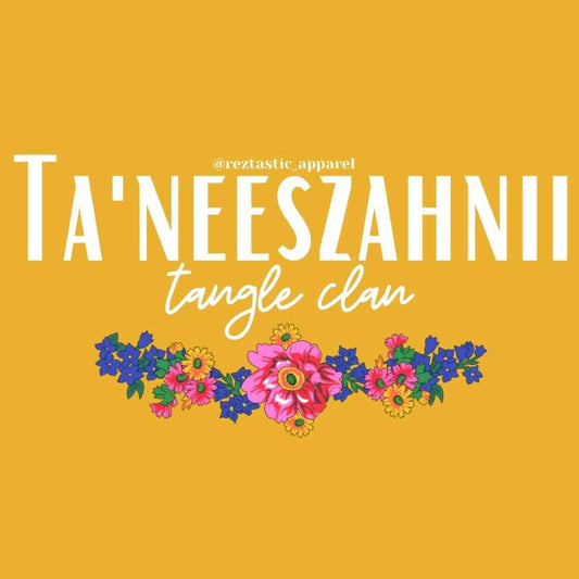 Ta'neeszahnii- Tangle Clan- Floral Scarf- T-Shirt