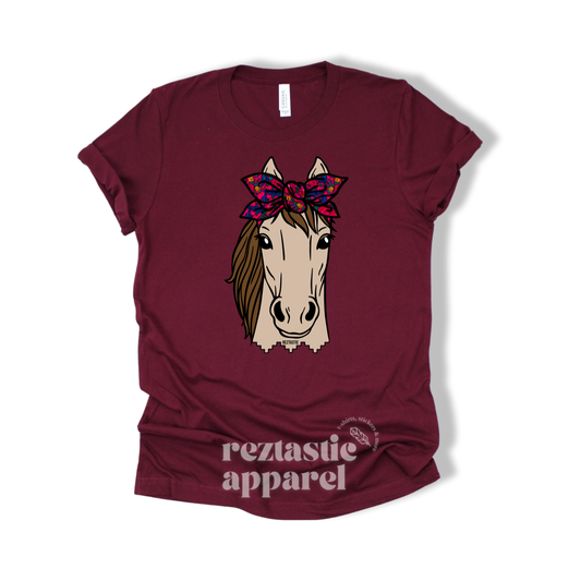 Horse w/ scarf - T-Shirt - Youth