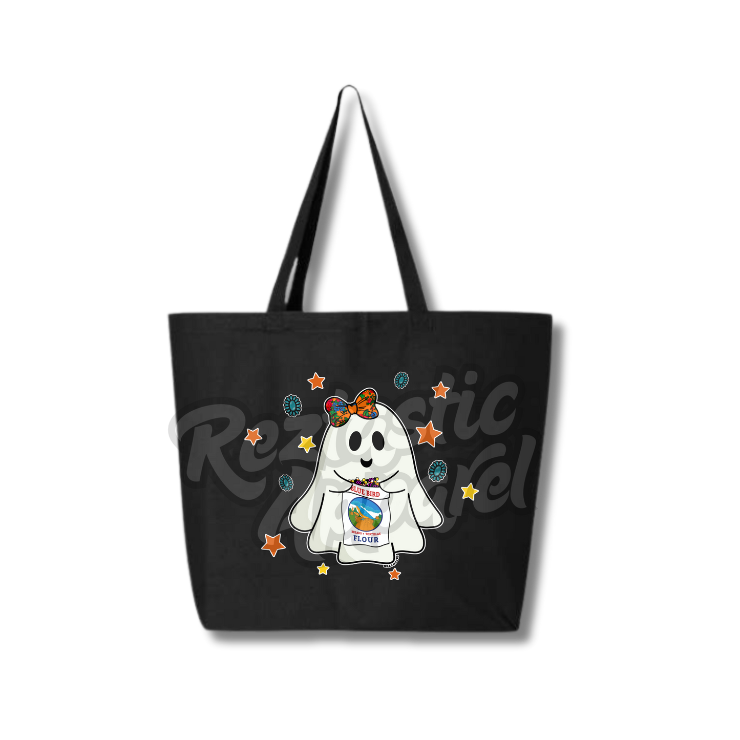 Boo-bird Flour- Tote Bags
