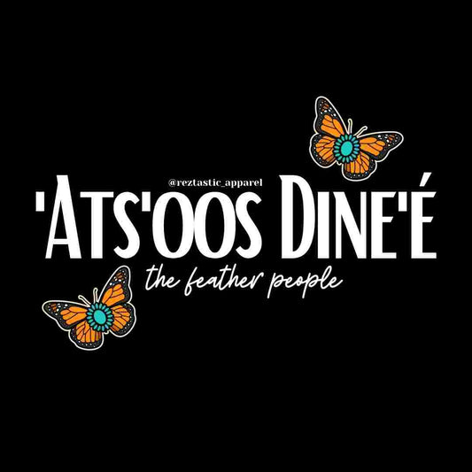 'Ats'oos Dine'é - The Feather People Clan- Cluster Butterflies- T-Shirt