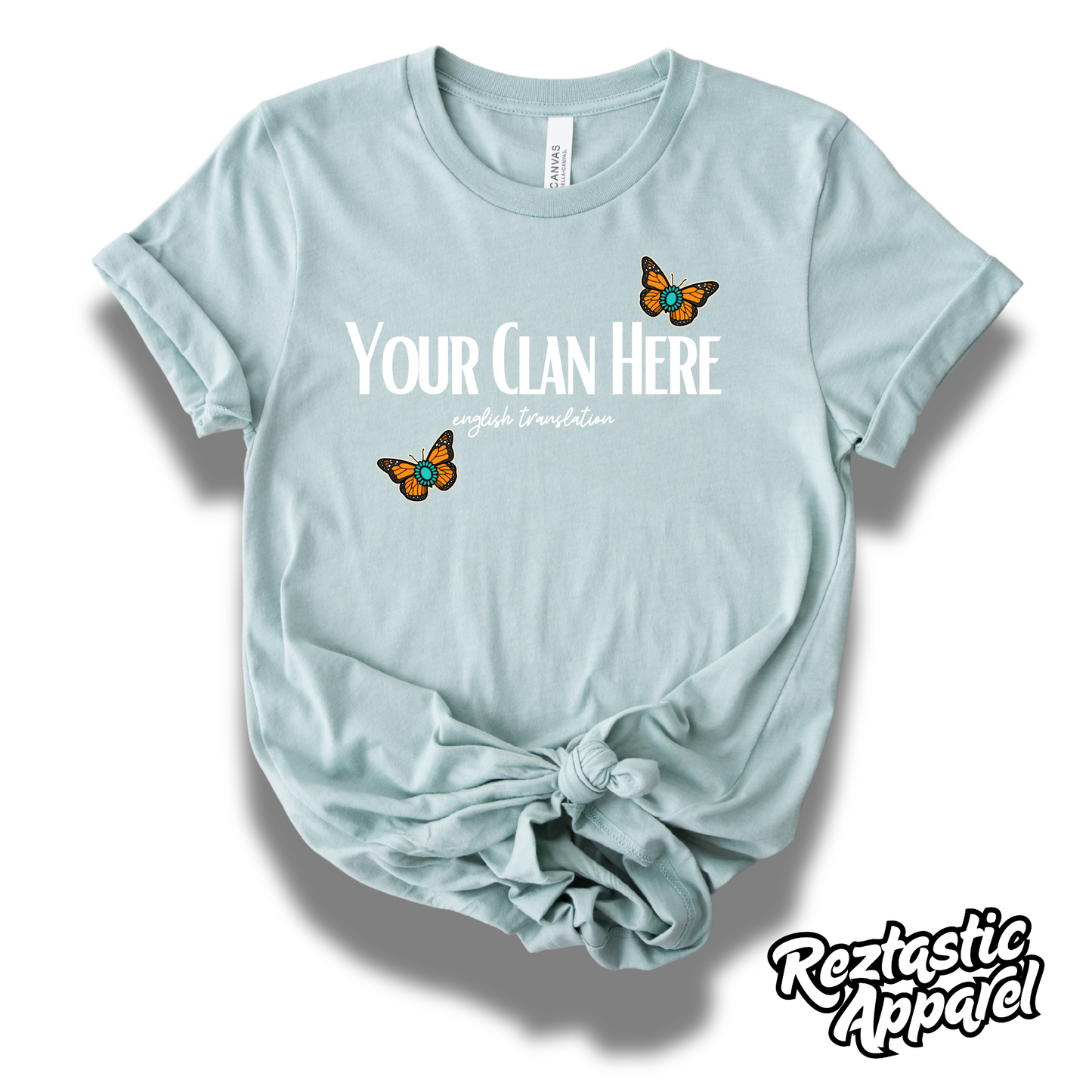 Bit'ahnii - Under His Cover Clan- Cluster Butterflies- T-Shirt