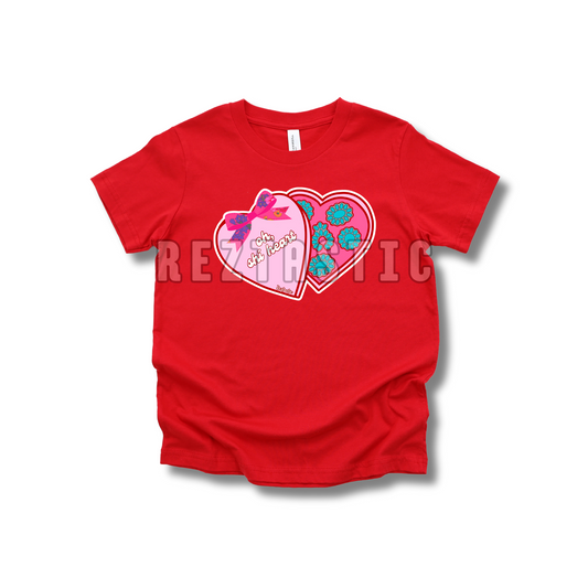 Oh Shí Heart Box- T-Shirt- Youth