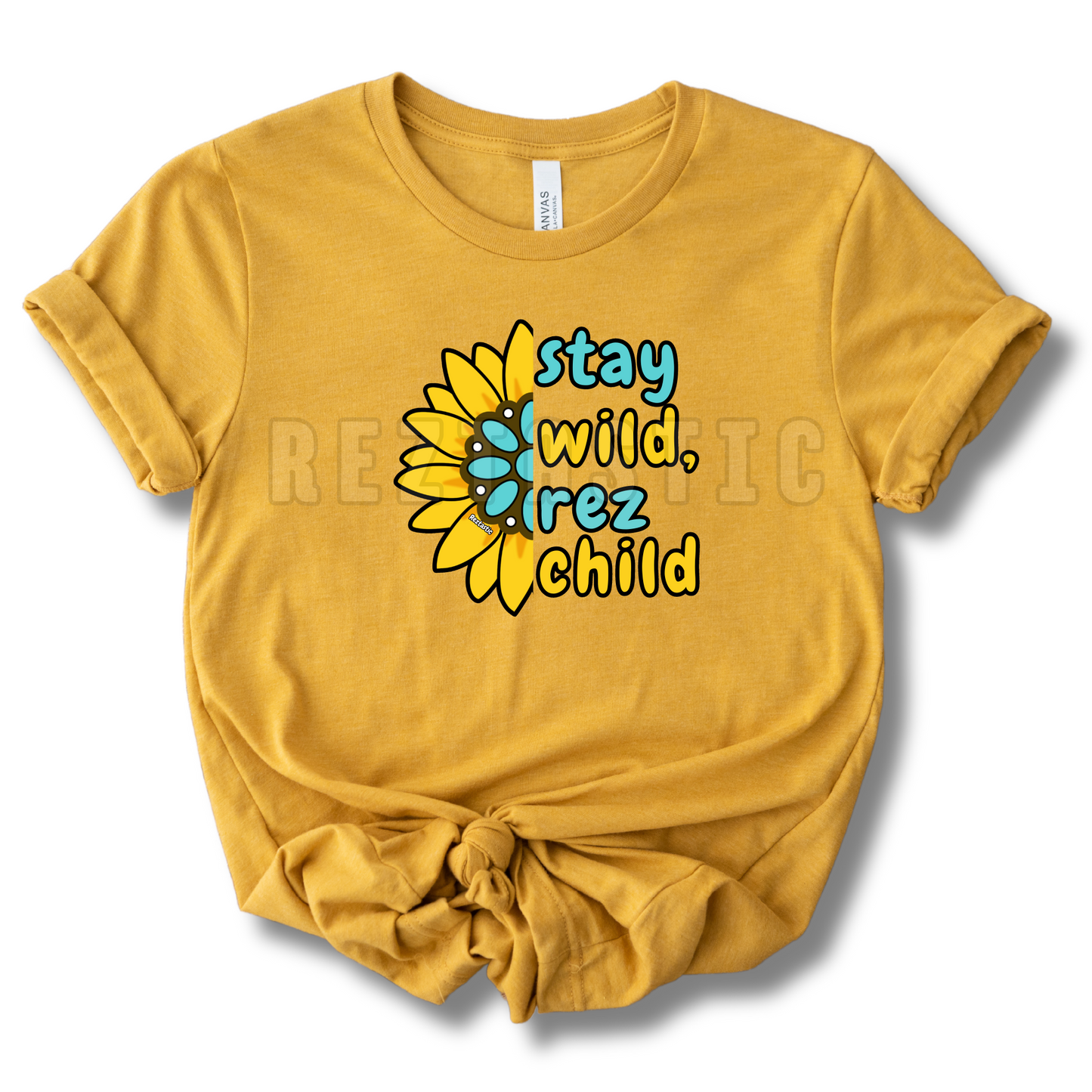 Stay Wild, Rez Child- T-Shirt