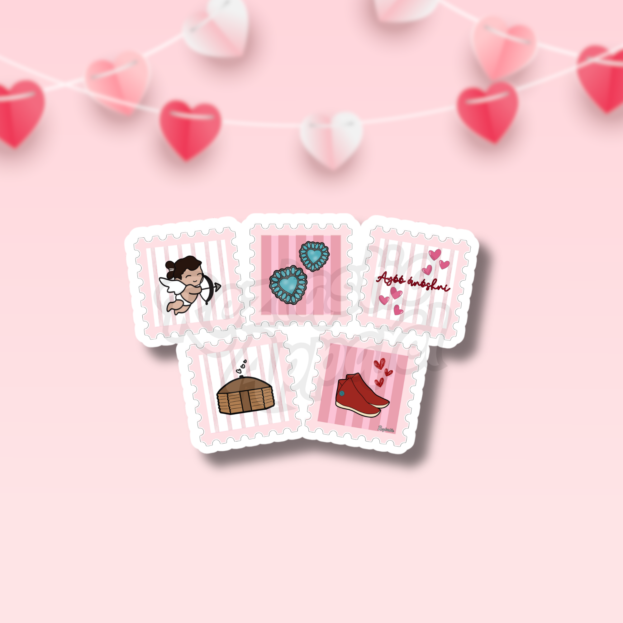Posty Navajo Love - Sticker – Reztastic Apparel LLC