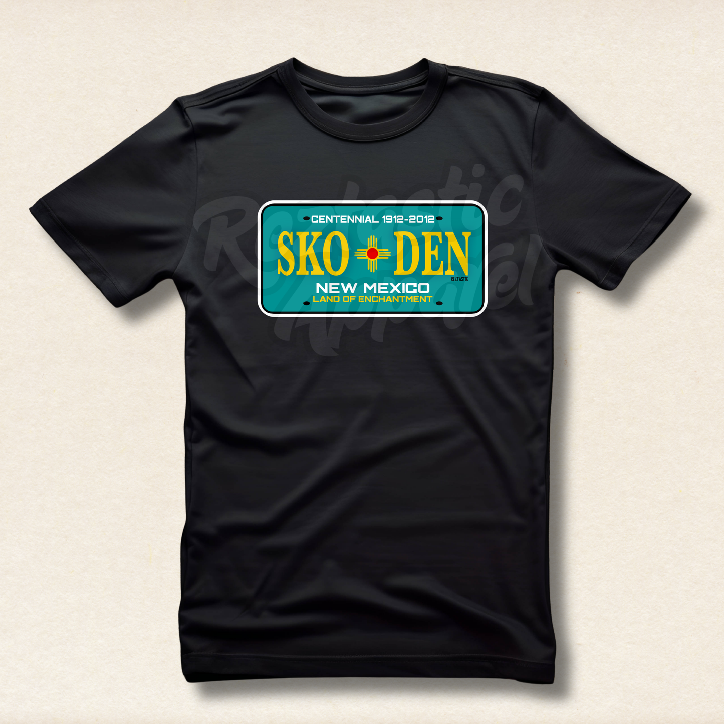 Skoden- License Plate T-Shirt- Adults