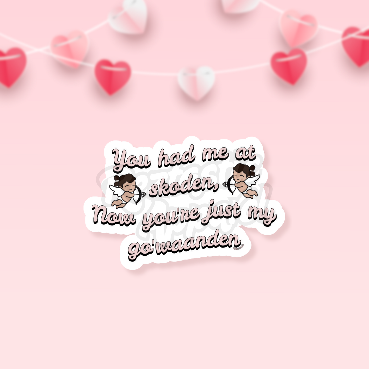 Love Me. Love Me Not - Sticker