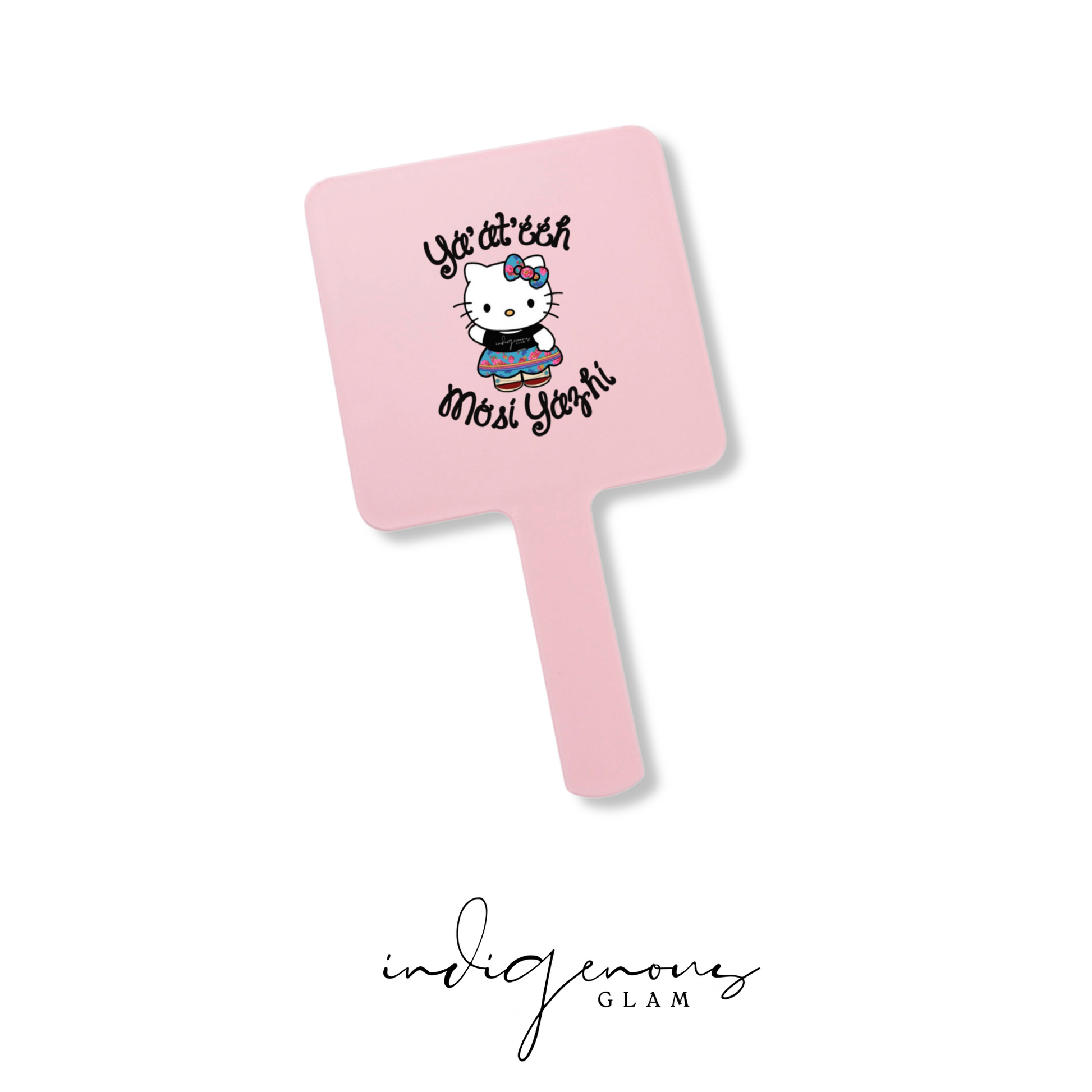 Hello Kitty Handheld Mirror Reztastic Apparel LLC