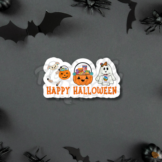 Halloween Crew- Sticker