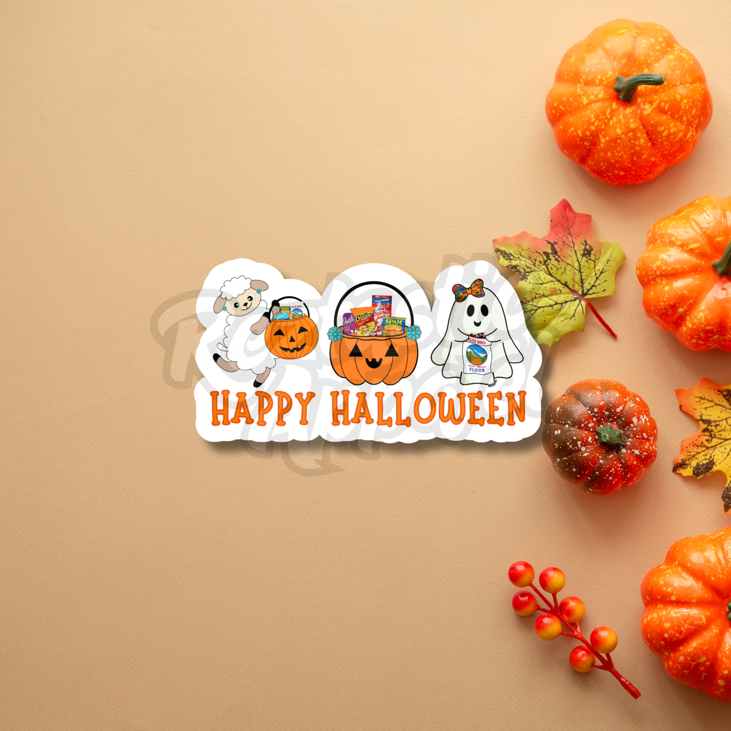 Halloween Crew- Sticker