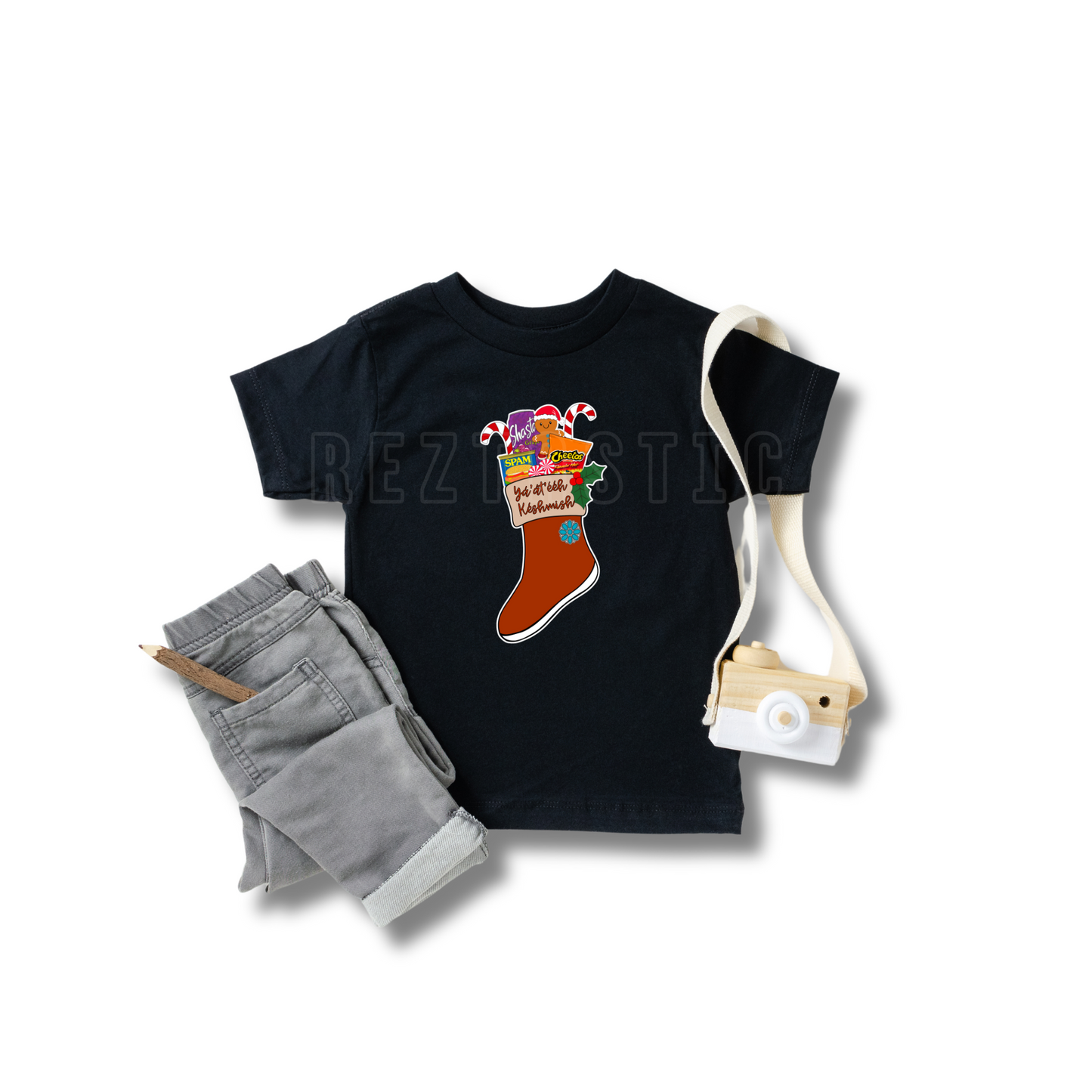 Késhmish Mocs Stocking- T-shirt- Toddlers