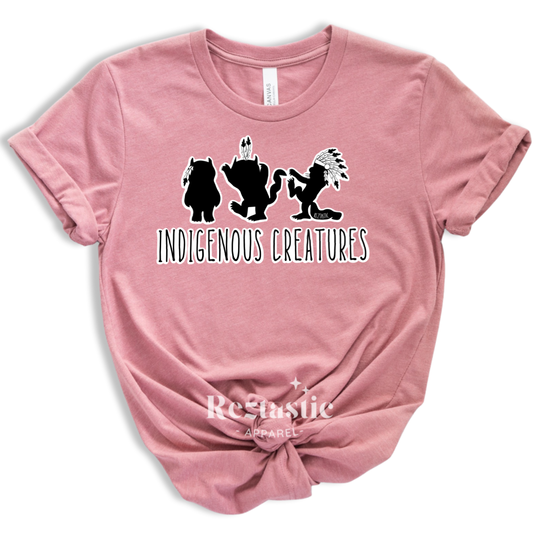Indigenous Creatures - Adult T-Shirt