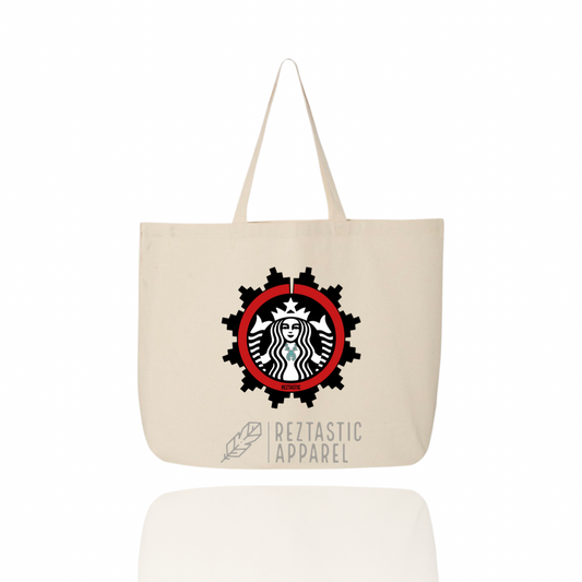 Asdzáán Starbucks Tote Bag
