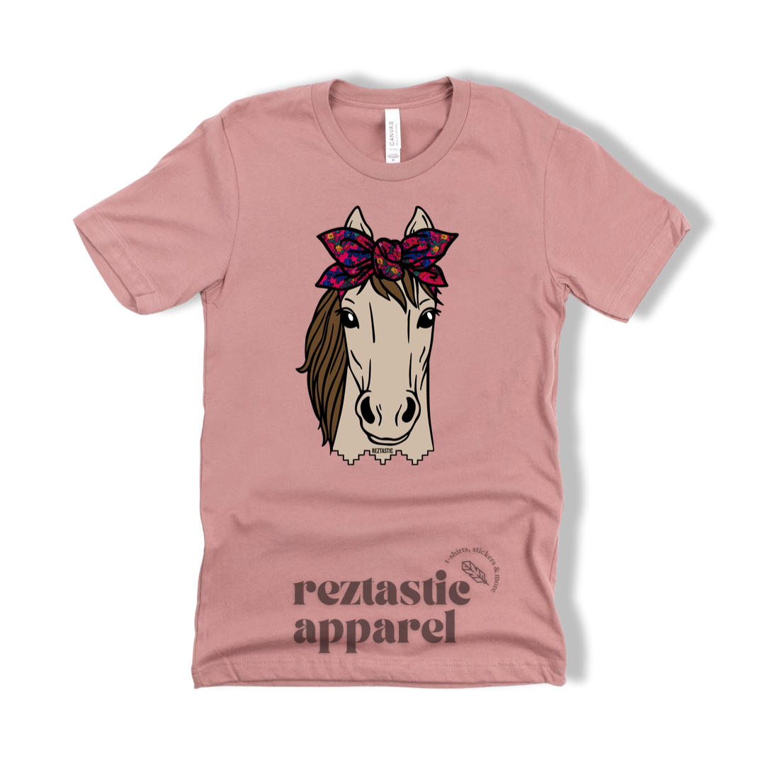 Horse w/ scarf - T-Shirt - Youth