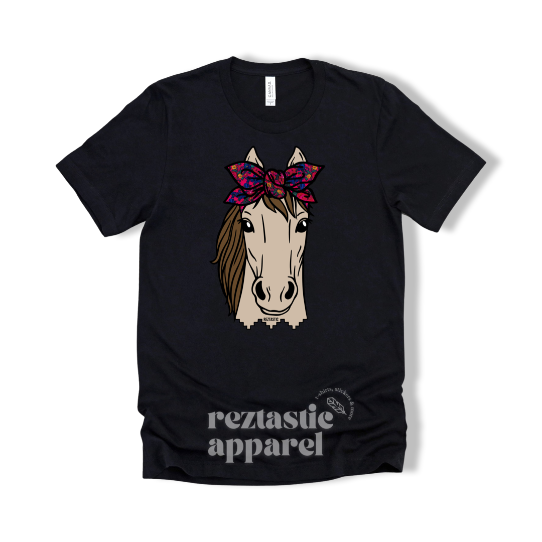 Horse w/ scarf - T-Shirt - Youth
